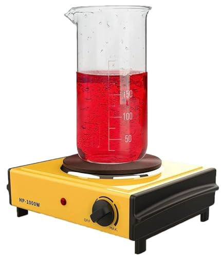 Forno Elettrico Universale Da 1000 W, Mini Forno Elettrico Multifunzionale Da Laboratorio, Disco Di Lavoro Da 15,3 Cm, Temperatura Regolabile, Per Laboratorio, Cucina, Fai Da Te, Preparazione Del Tè