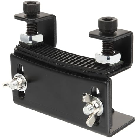 Bassdrum Heber aus Metall, Rutschfest, Schwarz, für Drum Kit, 1 Stück | Bassdrum Riser für Proben und Musikschule, Weihnachten Feier, Schnelle Montage, Ergonomische Pedalposition
