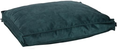 Flamingo hundebett - katzenbett - Kissen Felize blau - rechteckiges Hundekissen aus Textil - 80x60x10cm