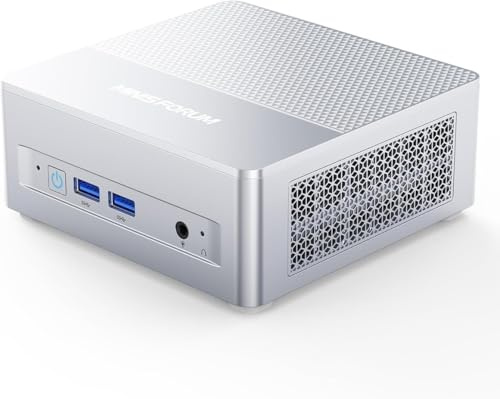 MINISFORUM X1 Lite-255 Mini PC con AMD Ryzen 7 255 (8C/16T) y Radeon 780M, 16 GB RAM DDR5, SSD de 512 GB, WiFi 6E, LAN 2.5G, Soporte eGPU OCuLink, Triple Pantalla (HDMI/DP/USB4), 4× USB-A