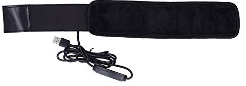TOPINCN Ceinture Chauffante D'objectif, Désembuage Efficace D'objectif D'appareil Photo, USB 6,5 W, Interrupteur de Température à 3 Niveaux pour Les Amateurs de Photographie en Extérieur