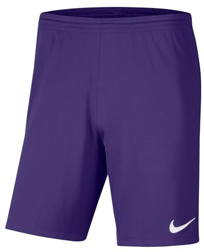 Nike Herren M Nk Df Park Iii Nb K Shorts, Court Purple/White, L EU