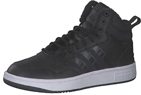 Adidas Damen Hoops 3.0 WTR Shoes-Mid (Non-Football), Core Black/Carbon/FTWR White, 38 EU