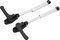 Asta di Supporto per Finestra Telescopica per Camper, Pezzi di Ricambio per Camper, 2 Pezzi 230 Mm Asta di Supporto per Finestra per Camper Asta di Sollevamento Telescopica in