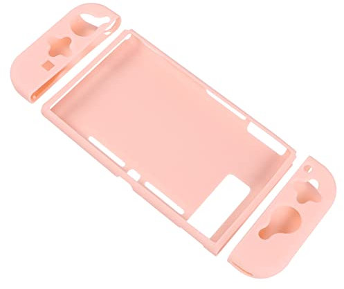 UKCOCO Funda Protectora De TPU Compatible Switch Resistente y Desgaste Color Rosa Accesorio Portátil para