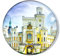 Ceske Budejovice Tschechischer Kühlschrankmagnet Kühlschrank Gefrierschrank Magnet Souvenir Dekoration Magnet Aufkleber Glas Handwerk