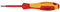 Knipex 98 25 00 VDE Isolierter Pozidriv-Schraubendreher, PZ0 x 60 mm