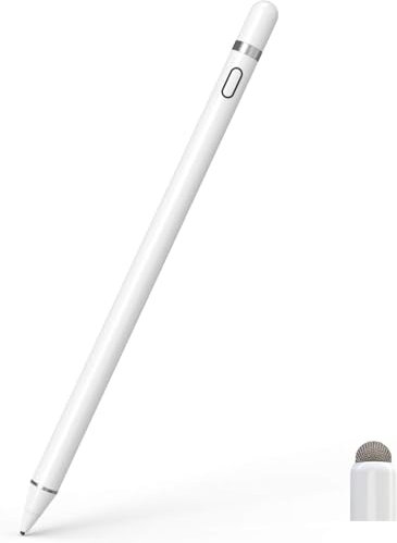 Stylet pour écrans tactiles Apple Pencil, Stylet avec Pointe Compatible avec iPad Pro/iPad 2018 / iPhone/Samsung iOS Tablette