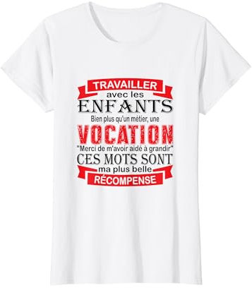 Merci de m'avoir aidé à grandir cadeau creche cadeau atsem T-Shirt