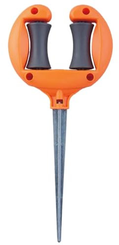 Garden Hose Guide Spike, Metal Stake, Multifunctional Stakes And Roller System For Protects Plants, Guides Garden Hose, Easy Maneuverability