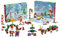 PLUS PLUS - Calendario dell'Avvento 2024 con 25 regali sorprese, contiene 600 pezzi - Gioco di costruzione - Regalo di Natale per ragazzi, ragazze, bambini dai 5 anni