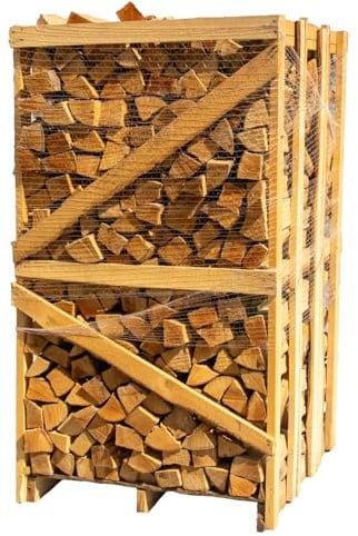 1,8 RM Box Brennholz Buche 25cm/30cm Luftgetrocknet (vorgetrocknet) 20-25% Kaminholz Feuerholz Scheitholz Kaminfeuer Lagerfeuer Pizzaofen Ofen | Holzhandel Lau (1 Box) verwendbar ab Herbst 2026 (25cm)