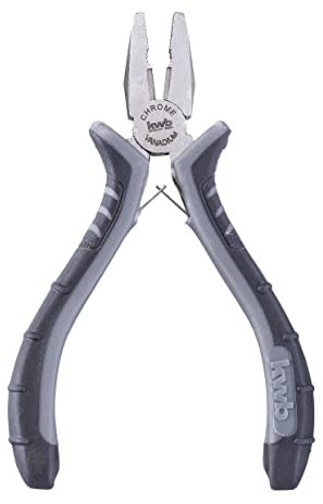 kwb Elektronik Kombi-Zange 120 mm 389710, nach DIN ISO 9655, selbstöffnend, handlich