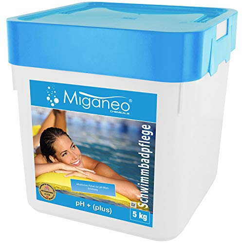 Miganeo PH-Plus/PH-Heber Granulat 5 kg - Schnelllöslich | Effektiv | Stabilisierend