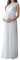 Susenstone Longue Robe De Maternité sans Manches Femme - Maxi Taille Haute Mince Robe Enceinte Grossesse Sexy De BohêMe Casual pour Femme (S, Blanc)