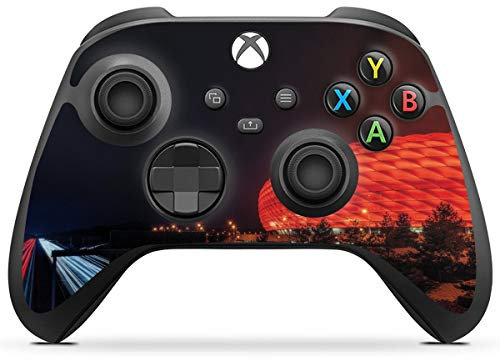 DeinDesign Skin kompatibel mit Microsoft Xbox Series X Controller Folie Sticker FC Bayern München FCB Stadion