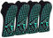 HYCLES Anti-Rutsch-Socken Damen - 4 Paar Yoga, Pilates, Barre, Tanz, Ballett, Trampolin, Krankenhaus Schwarz*4 41-43