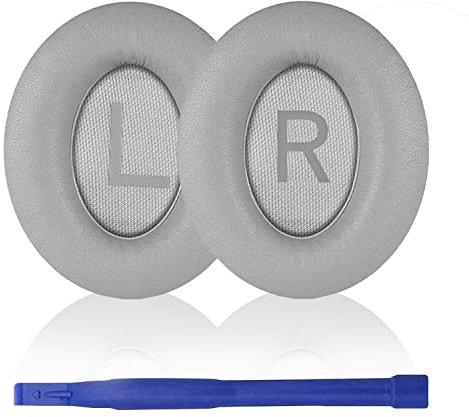Aiivioll Ear Pads for Bose 700, Compatible with Bose Noise Cancelling Wireless Headphones 700 Headphones Ear Cups Ear Pads Protein PU Leather Ear Pads Parts (Grey)