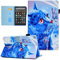 Case for Amazon Fire HD 10 Tablet (9th Generation 2019, 7th Generation 2017), NOT fit New 2022 2023 Release 11th 13th Gen, Premium PU Leather Stand Cover with Smart Auto Wake/Sleep,Cute Cat