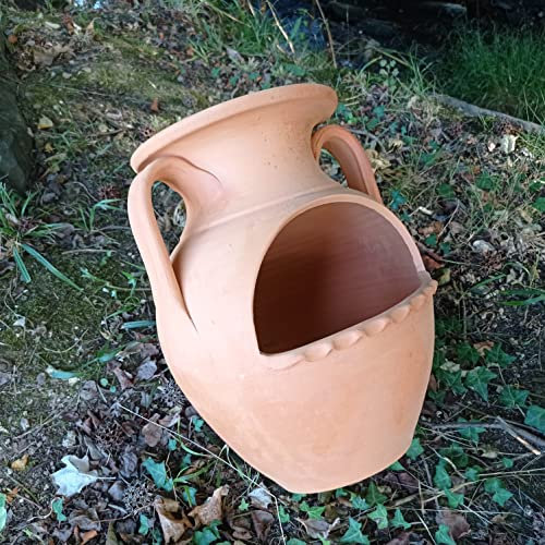 LA IBERICA Anfora di Barro a Pico per Giardini. 36 x 20