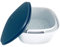 Tupperware Siebservierer 2,25 L Thermo-Duo Dunkelgrau grau weiß Warmhalten Warmie Tups Sieb