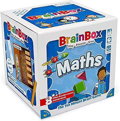 BrainBox Maths | Fun & Educational Card Game | Ages 8+ | 1+ Players | 10 Minutes Play Time