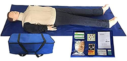 BDXZJ Reanimationspuppen, Vollfunktions-Trauma-Puppe, Ganzkörper-CPR-Trainingspuppen-Simulator-Dummies Brustkompressions-Trainingsmodell, Erste-Hilfe-Wiederbelebung für Schule, Bildung
