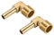M METERXITY Latón Manguera Espiga Accesorios - 90 Grado Codo Latón 8mm Espiga Reductor Aplicar Agua Combustible (3/8 PT Macho Tubería)