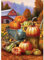 NAIMOER Herbst Diamond Painting Kürbis Erwachsene, 5D Kürbis Diamant Painting Bilder Erwachsene, DIY Kürbis Landschaft Diamond Painting Bilder Diamant Malerei Kinder Set für Home Dekor 30x40cm