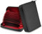 TACTICAL_GEEK PC1 EDC Geldbörse 11 Fach Nylon Kreditkartenhüllen, Schwarz