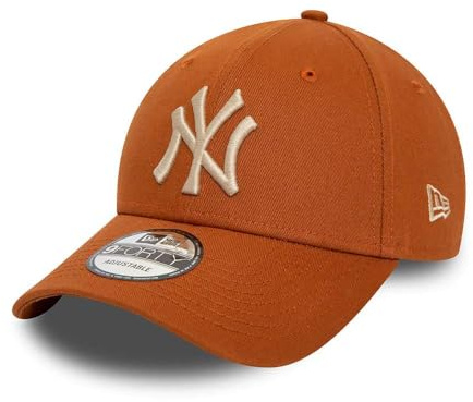 New Era 9Forty Yankees MLB Essential Cap Basecap Baseballcap Curved Brim NY York Damen/Herren - Metallschnalle, mit Schirm Winter Herbst Frühjahr Sommer Frühling-Sommer Herbst-Winter - One Size