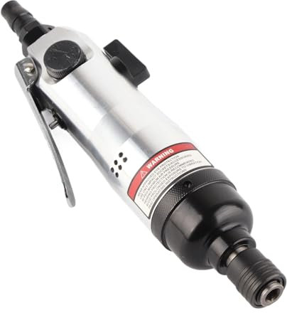 Destornillador Neumático de Alto par, Herramienta Neumática Reversible de 9000 RPM con Rotación Positiva Negativa, Diseño Liviano y Compacto para una Fácil Operación