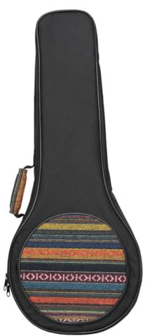 ifundom Mandolin Gig Bag Portable Thickened Canvas Material for Musical Instrument Storage and Travel Use Lightweight Design for Musicians