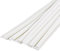 QUARKZMAN 20Pcs de Baguettes de Soudage en Plastique de 8 Pouces pour Soudeuse en Plastique, Pare-Chocs de Voiture, Réparation de Kayak, Blanc