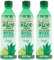 Grace Aloe Vera Original Drink 500ml Pack of 3 Natiral Grape Flavour Vitamin C Real Aloe Pieces Healthy Hydrating Juice Beverage with Welari Thank You Card | (3pack) (1500ml)