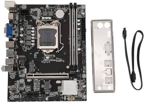 XUMIUZIY Computer Motherboard, M ATX Gaming Motherboard for LGA1200 Socket GEN 10 CPU Dual DDR4 Memory VGA HD Multimedia Interface Computer Motherboard