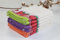 Purpura Home - Paños de Cocina Rizo 100% Algodon. Trapos Cocina Absorbentes Multicolor con Dibujo Bordado. Juego de Trapos de Cocina Suaves Surtidos 6 Unidades. Paño Bayeta 48x48 cm. Fresas
