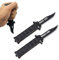 OUDQFCJ 2 Pcs Cuchillos Retráctiles de Broma con Hoja Deslizante Cuchillos Falsos para Teatro, Magia, Bromas y Disfraces de Halloween