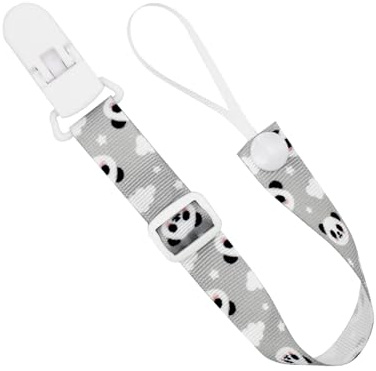 Schnullergürtel, Schnuller mit Clip - Leash Holder Anti-Drop - Zahnriemen Universal Haltegurt für Schnuller Beißringriemen für und Mädchen