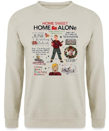 Home Sweet Home Alone Kevin Allein Zuhause Weihnachtsfilm | Weihnachten Christmas Pullover