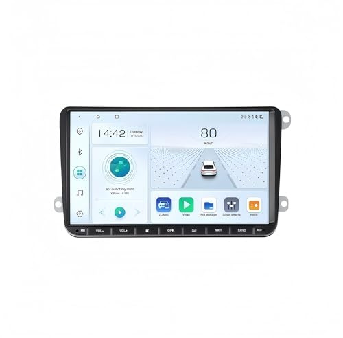Pantalla de CarPlay para VW para Volkswagen para Passat B6 B7 Radio Multimedia para Coche(A1S 1G 32G)