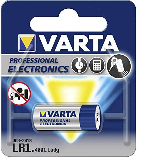 Lot de 20 Piles VARTA LR1 Lady N 4001 ALCALINE 1,5V
