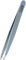Pince à épiler Rubis en acier inoxydable bleu clair - inclinée, fine et pointue - pince a epiler professionnelle pour les sourcils