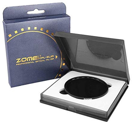 Zomei AGC Optisches Glas PRO CPL Polarisationsfilter (ultradünn, 55 mm)