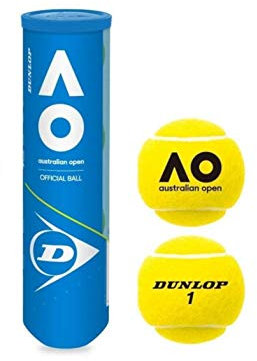 DUNLOP Australian Open Bi-Pack Tennisball 2 x 4er Dosen 8 Bälle