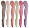 DRESHOW 6 Paia Donna Sexy Moda Elastico Vita Alta Collant Calze a Rete Coscia Alta Calze Collant