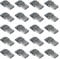 BGTXINGI 40PCS USB Type B Standard Micro Port Male Solder Plug Direct Jack Socket Connector Solder Welding Welding Plate for DIY USB Power Supply Breadboard Design Phone Power Cable