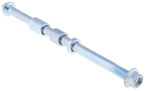 non-brand 12mm x 245mm Achse Vorderradfelge Hinterachse Fahrrad Achse Hinterradachse Achslänge Für 200cc 250cc Motorrad Moped Roller Quad Dirt Bike