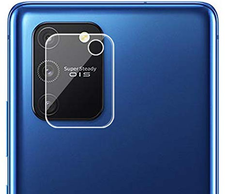 NOKOER Kamera Glas Schutzfolie Kompatibel für Samsung Galaxy S10 Lite, [3 Stück] Ultradünnes Gehärtetes 2.5D Kamera Schutzglas, 360 Grad Schutzkamera- Transparent