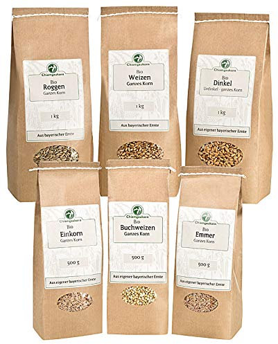 Chiemgaukorn Bio Körner-Set 3 x 1 kg, 3 x 500 g